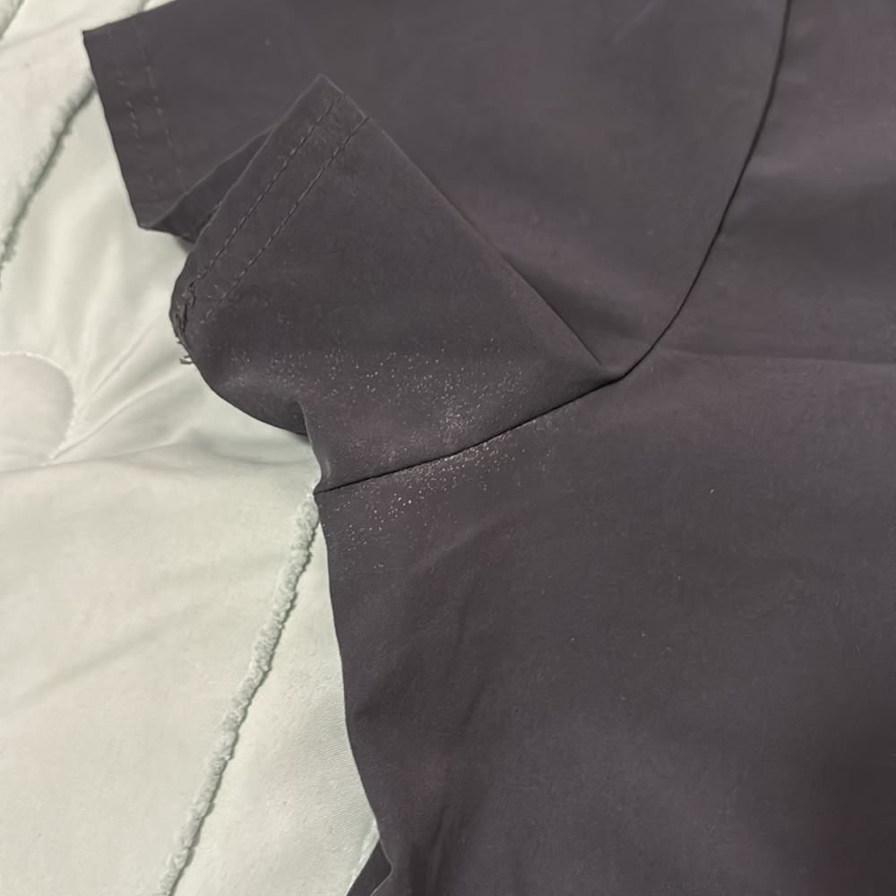 Gray Scrub Top - Picture 3 of 6